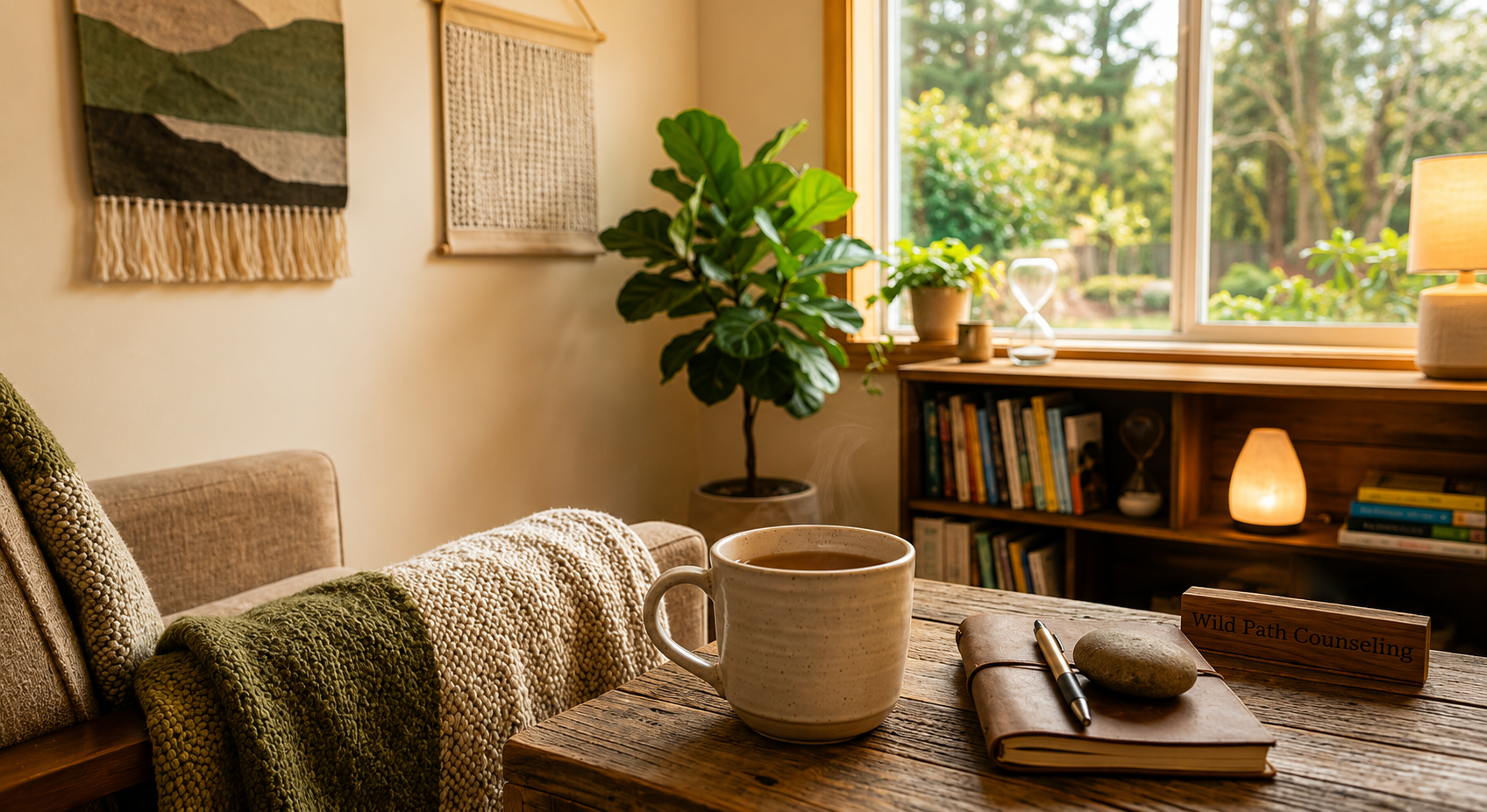 A calm, welcoming space