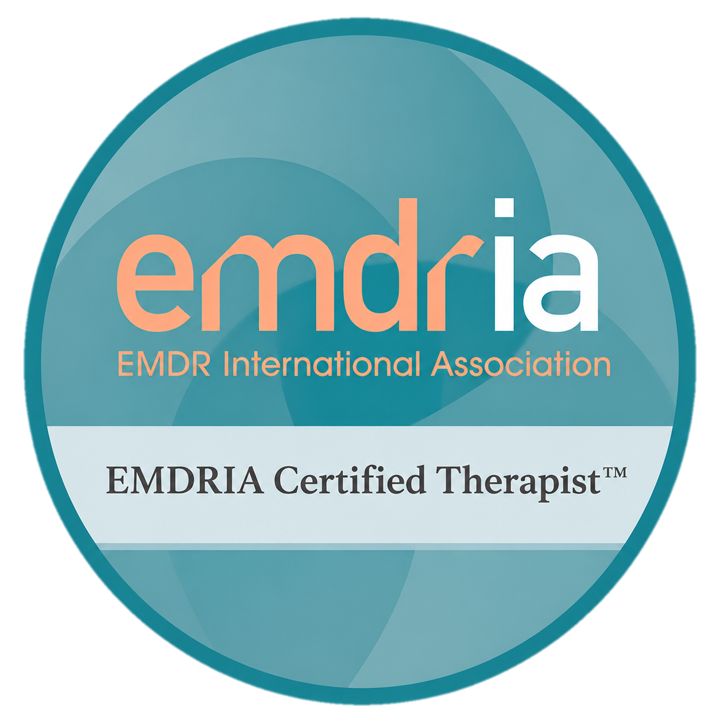 EMDRIA Certified EMDR Therapist badge